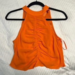 Staud Orange Top